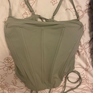 Miaou green venus corset